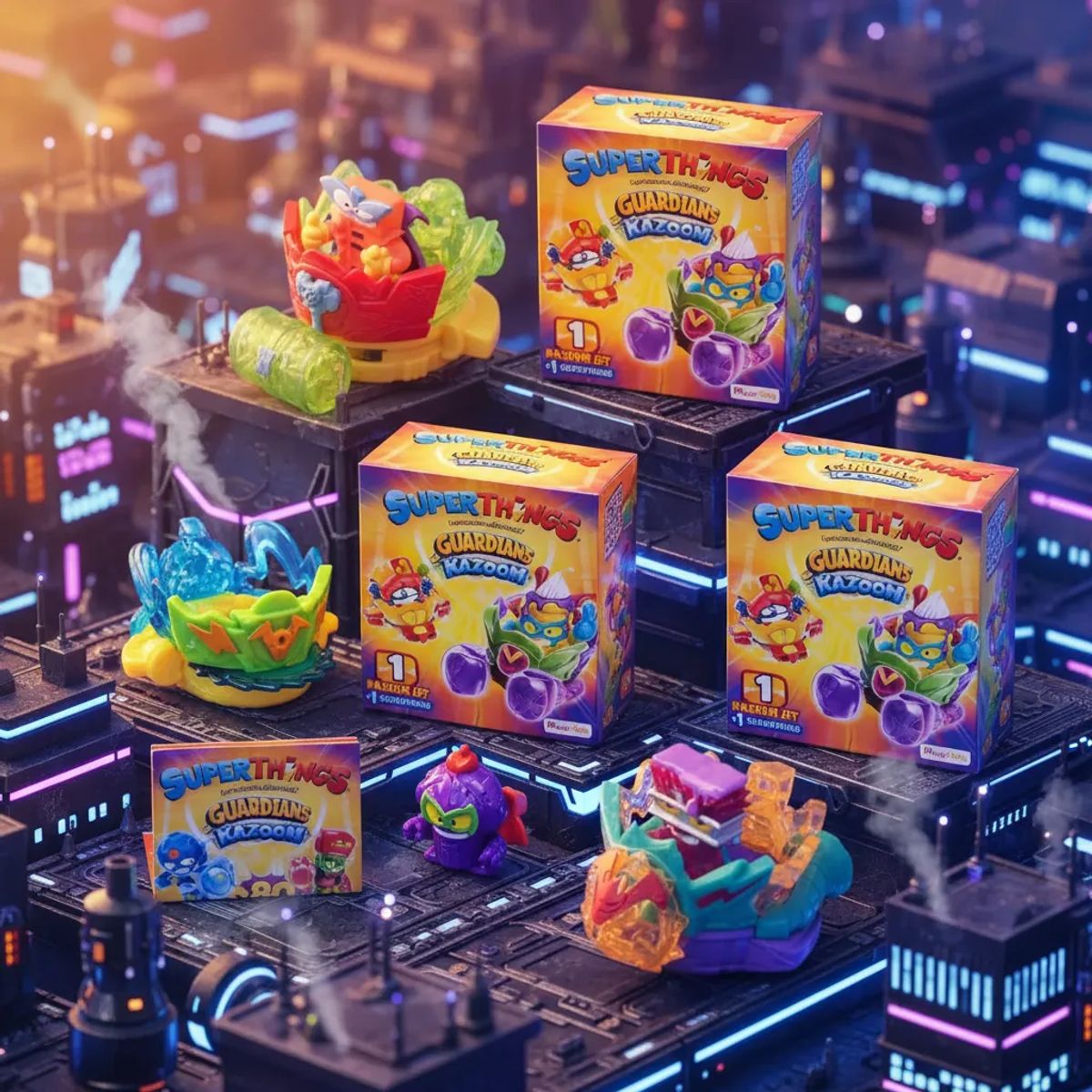 GENERICO - SuperThings Pack 3 Kazoom Jets SuperZings Guardians of Kazoom