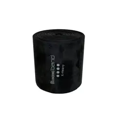 BLUNDING - Banda Elástica Ejercicios Rollo De 45 Mts Negro Negro