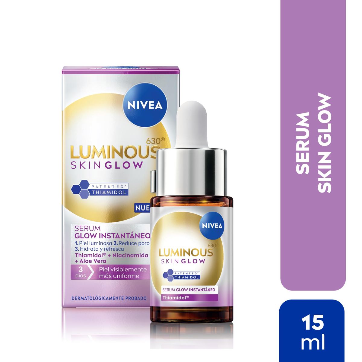 NIVEA - NIVEA Luminous630 Skin Glow Serum Instantáneo 15ml