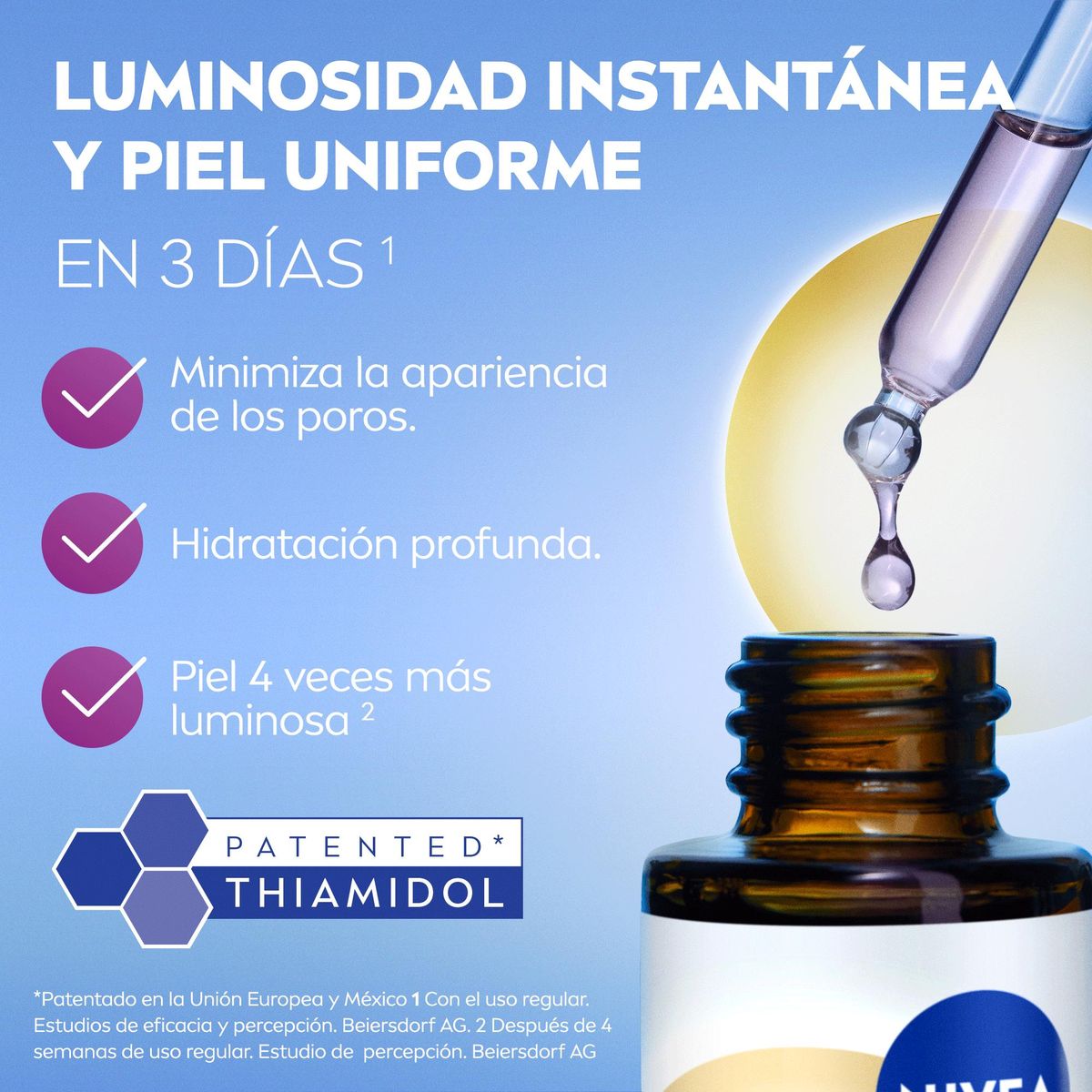 NIVEA - NIVEA Luminous630 Skin Glow Serum Instantáneo 15ml