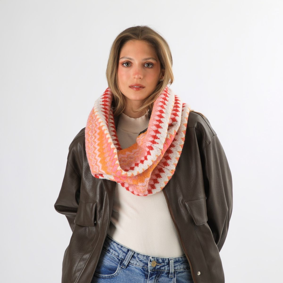 HUMANA - Cuello Oli Fucsia Humana