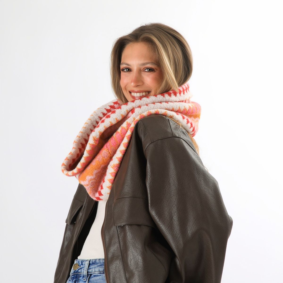 HUMANA - Cuello Oli Fucsia Humana