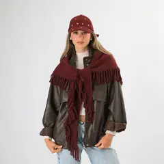 HUMANA - Cuello Marlon Burgundy