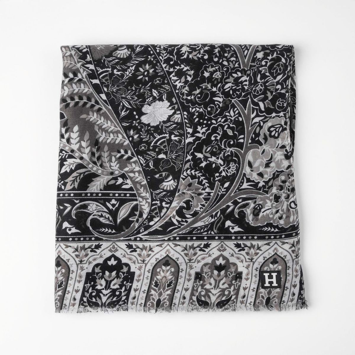 HUMANA - Pañuelo Estampado Imán Negro Humana