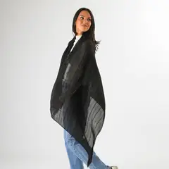 HUMANA - Pañuelo Liso Jona Negro