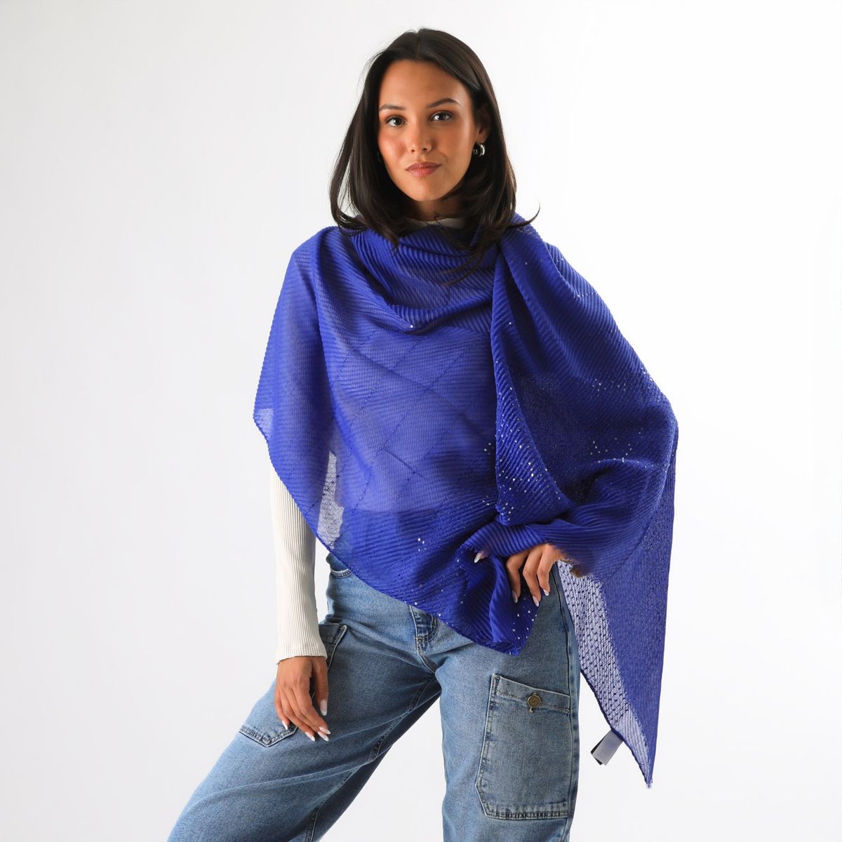 HUMANA - Pañuelo Liso Jules Azul Humana