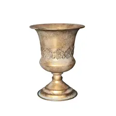 NECTAR - COPÓN CHRISTOPHE DORADO DECORATIVO EN POLIRESINA 20 × 20 × 26 CM