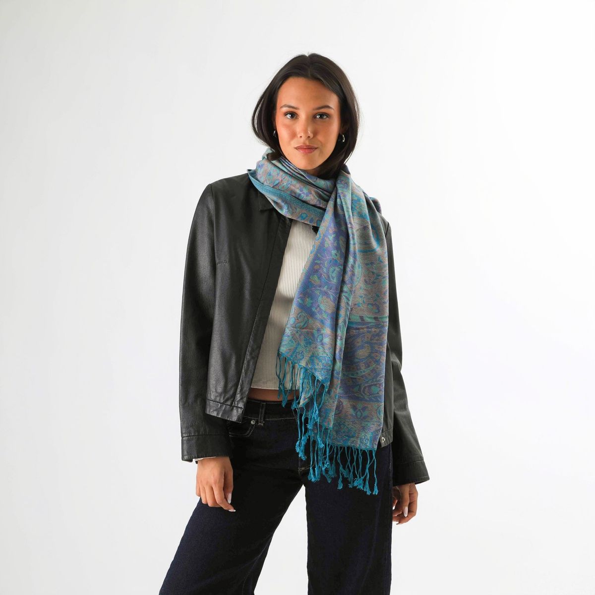 HUMANA - Pañuelo Jacquard Jerome Azul Humana