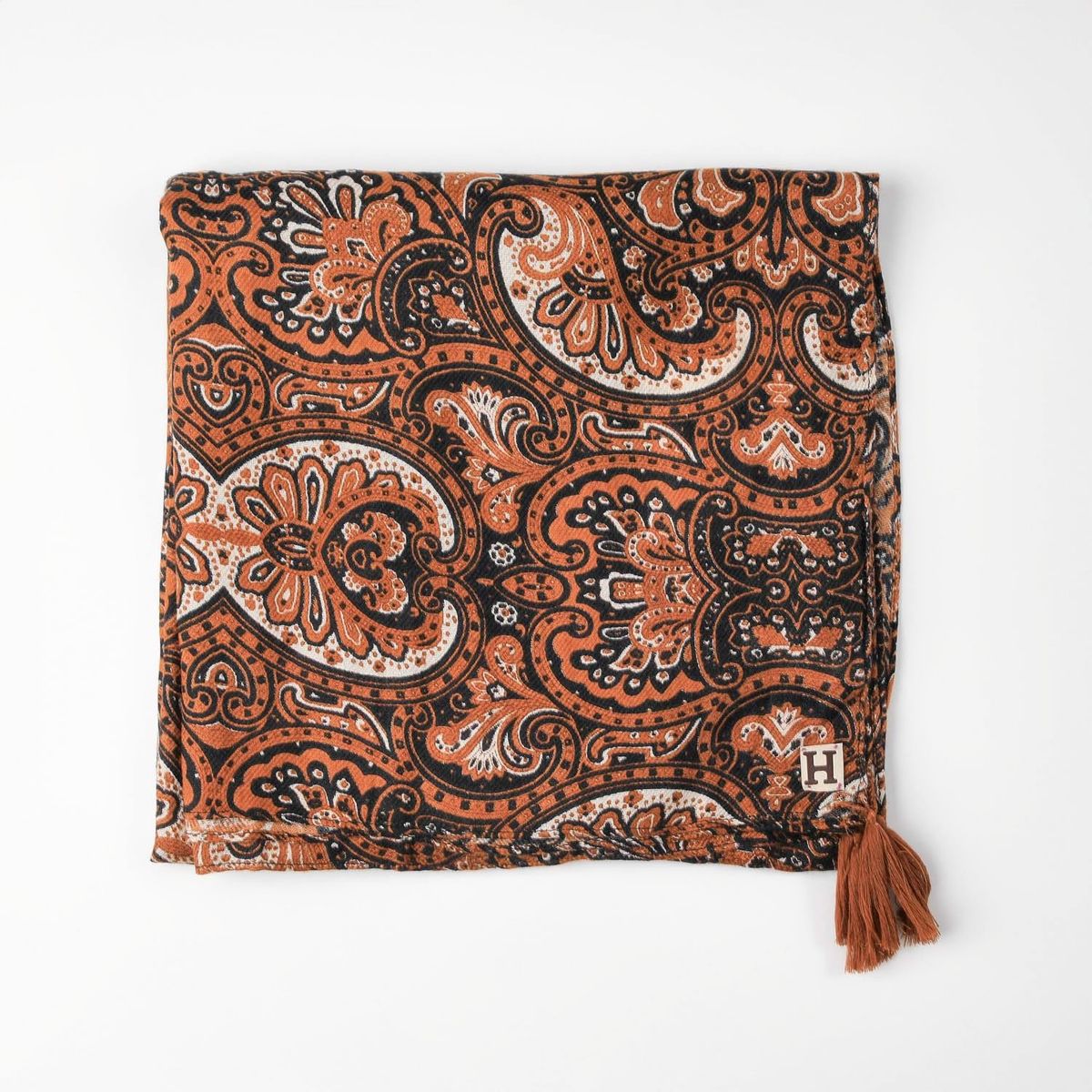 HUMANA - Pañuelo Estampado Melisa Negro Humana