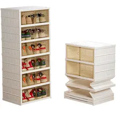 GENERICO - Zapatera Plegable De Plastico