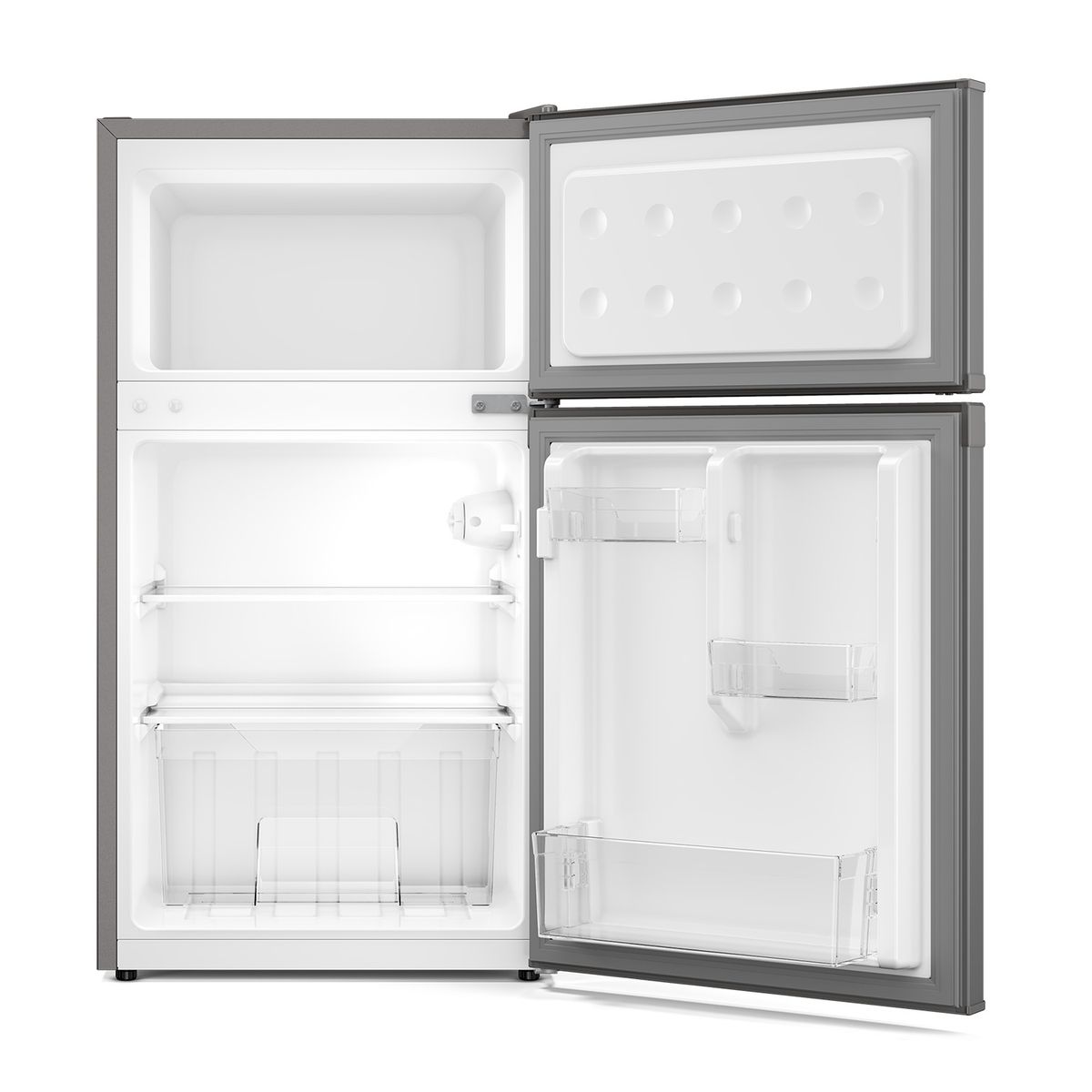 MADEMSA - Mini Refrigerador 83L Frío Directo Top Freezer Inverter MMB80S