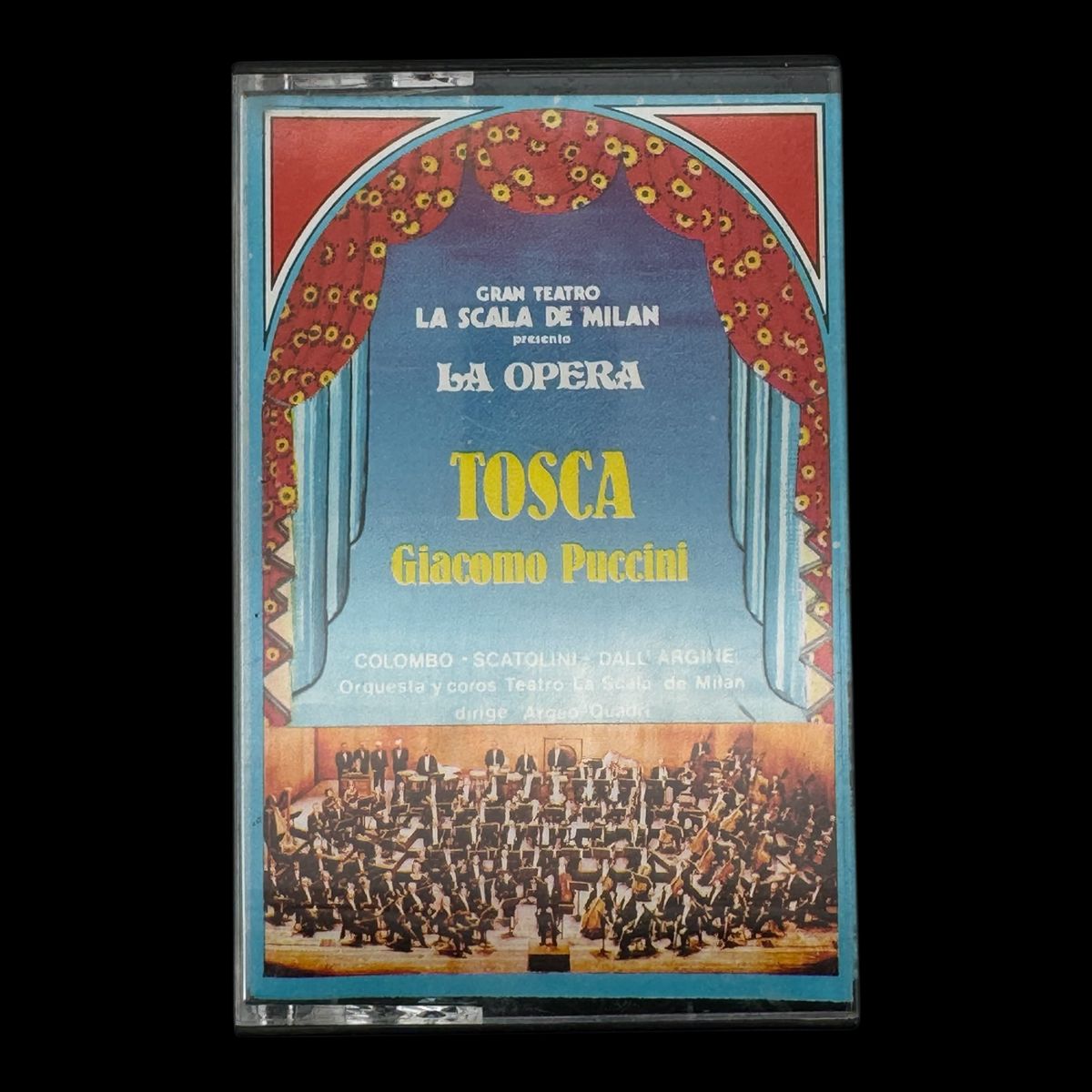 GENERICO - Cassette Opera Tosca Giacomo Puccini La Scala Milan Nuevo