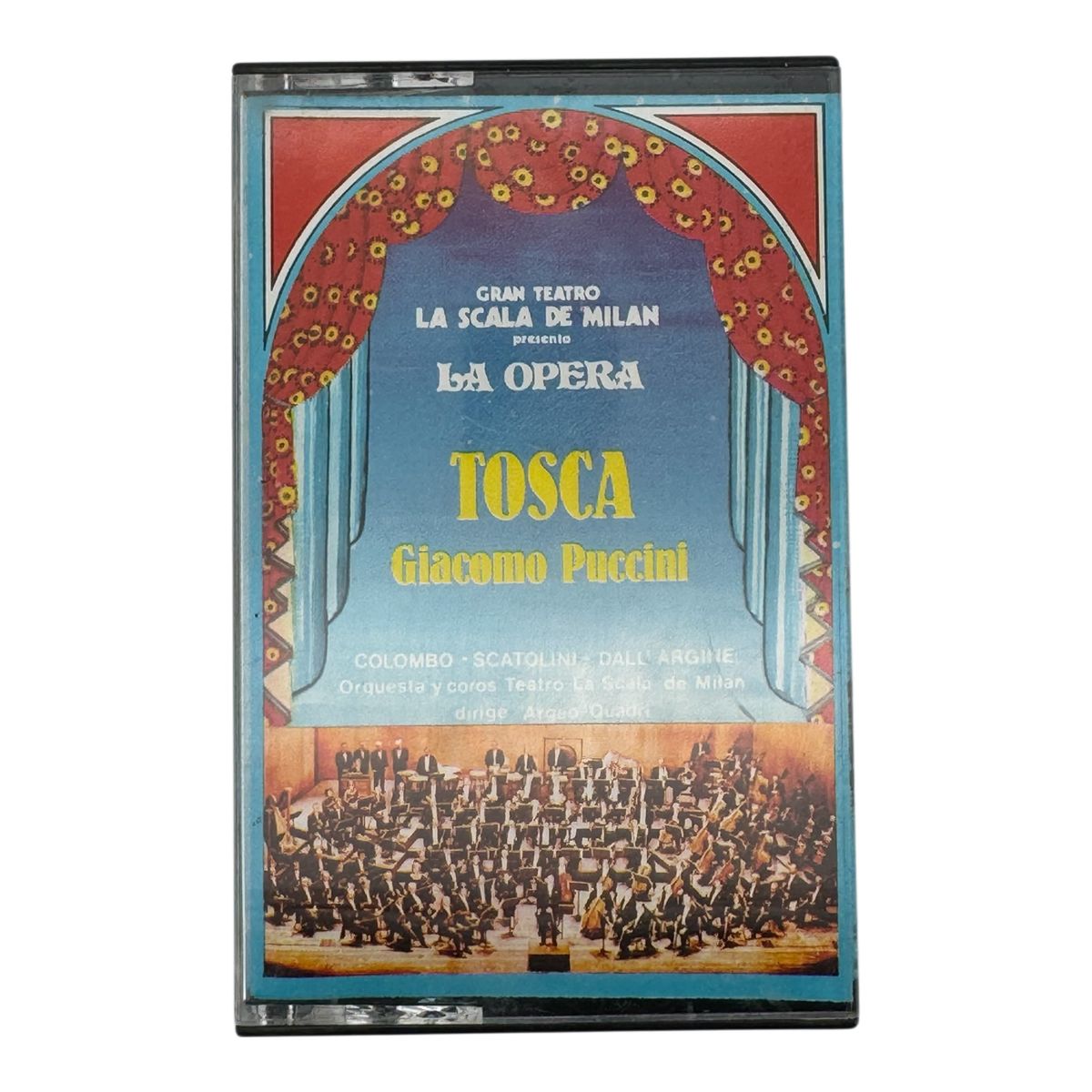 GENERICO - Cassette Opera Tosca Giacomo Puccini La Scala Milan Nuevo
