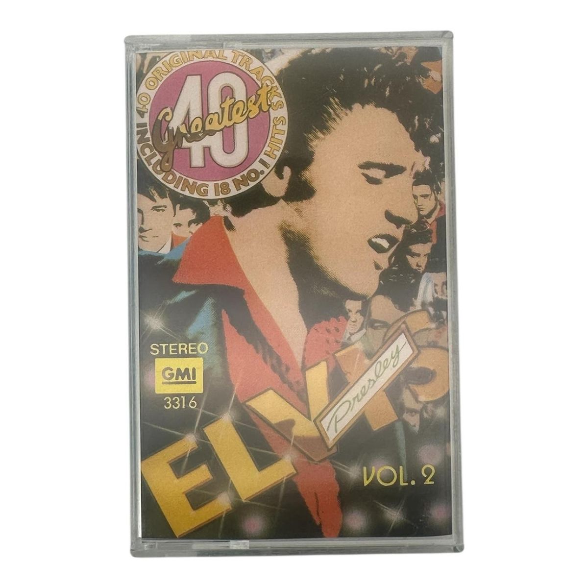 GENERICO - Cassette Elvis Presley 40 Greatest Vol 2 Nuevo