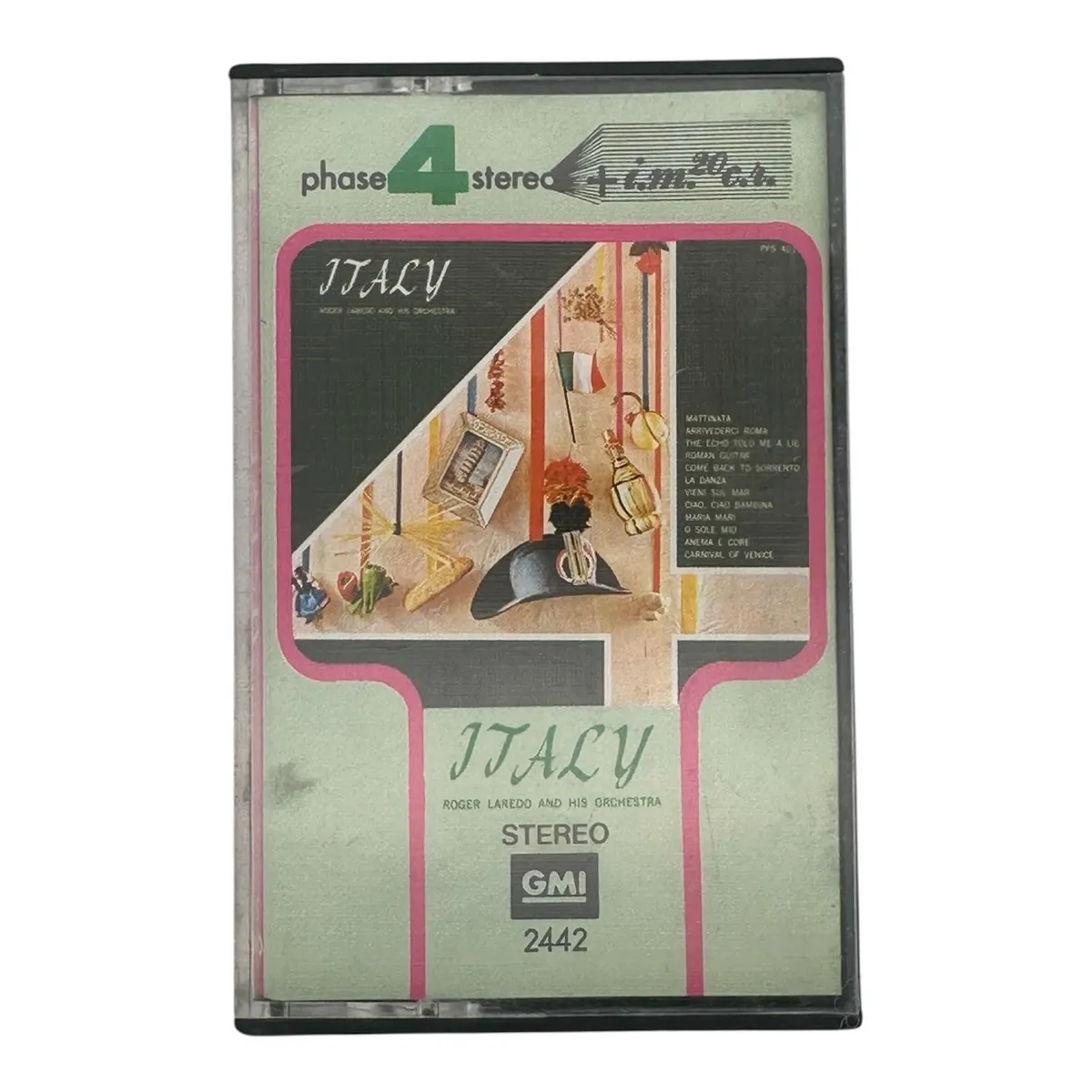 GENERICO - Cassette Roger Laredo Italy Nuevo