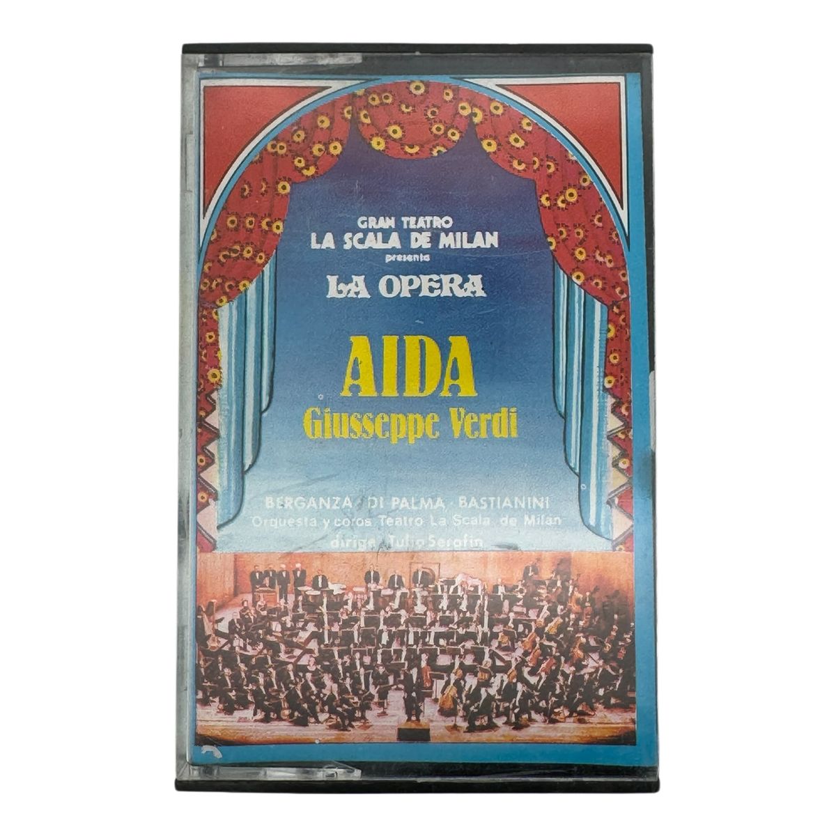 GENERICO - Cassette Opera Aida Giuseppe Verdi La Scala Nuevo