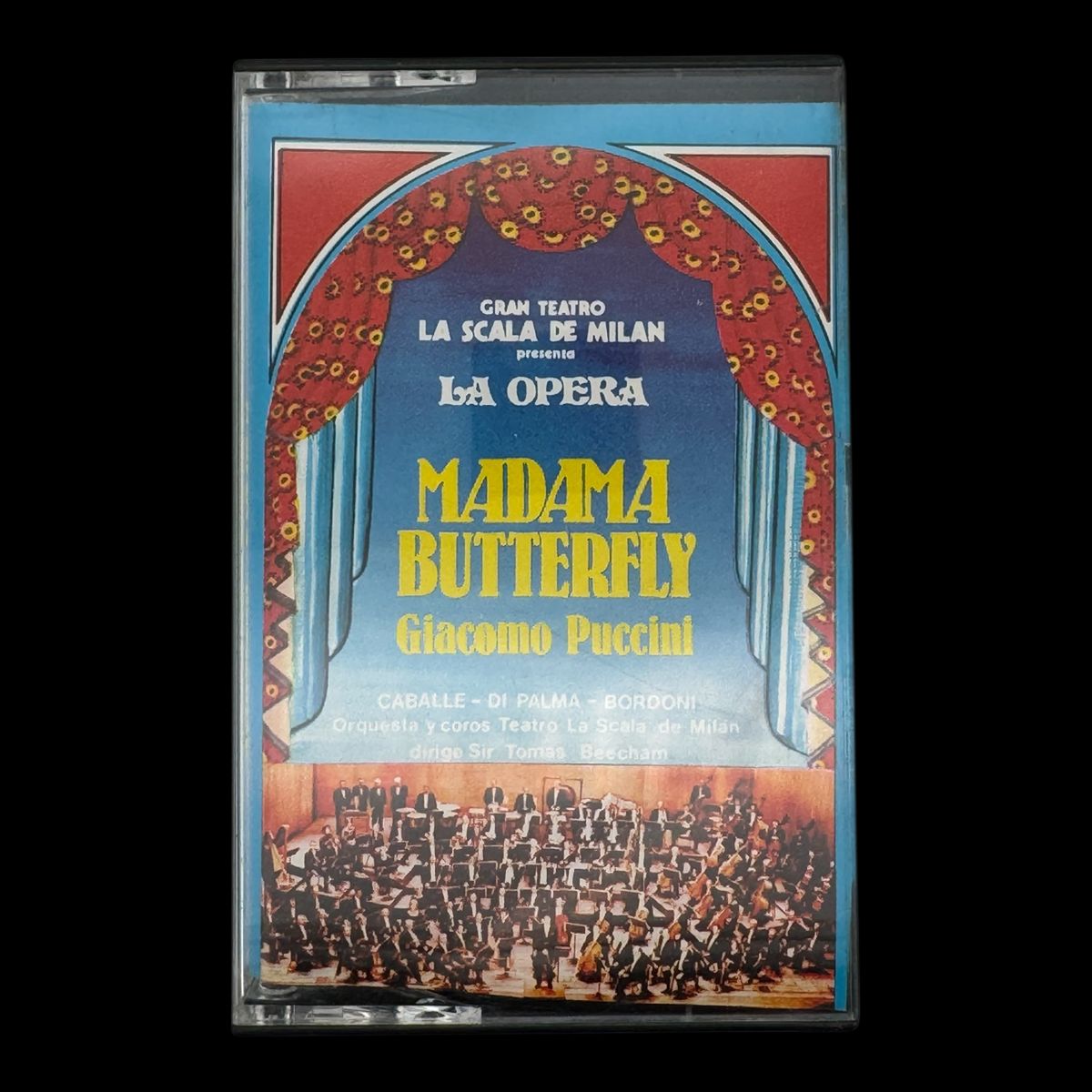 GENERICO - Cassette Opera Madama Butterfly Giacomo Puccini Nuevo