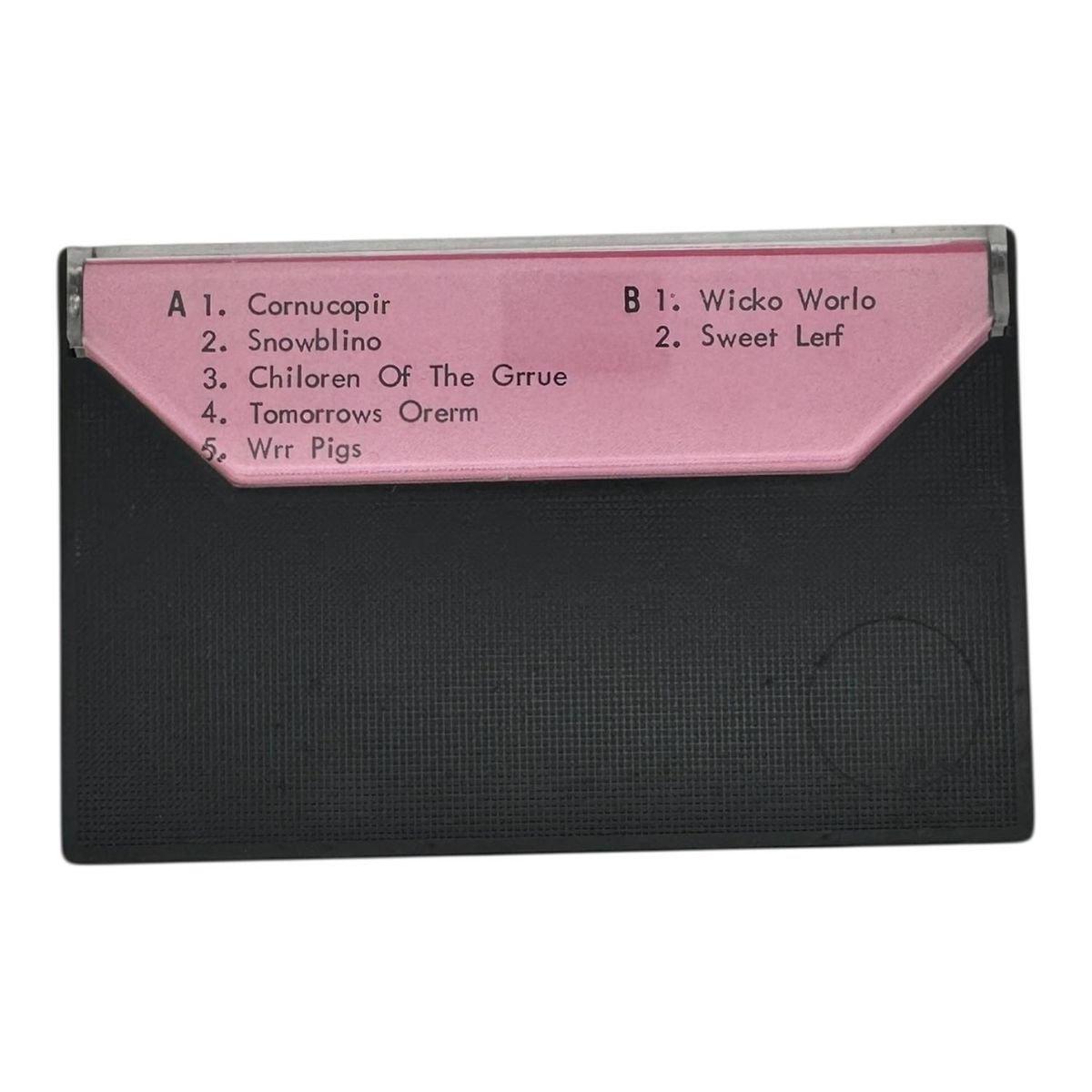 GENERICO - Cassette Black Sabbath Live at Last Nuevo