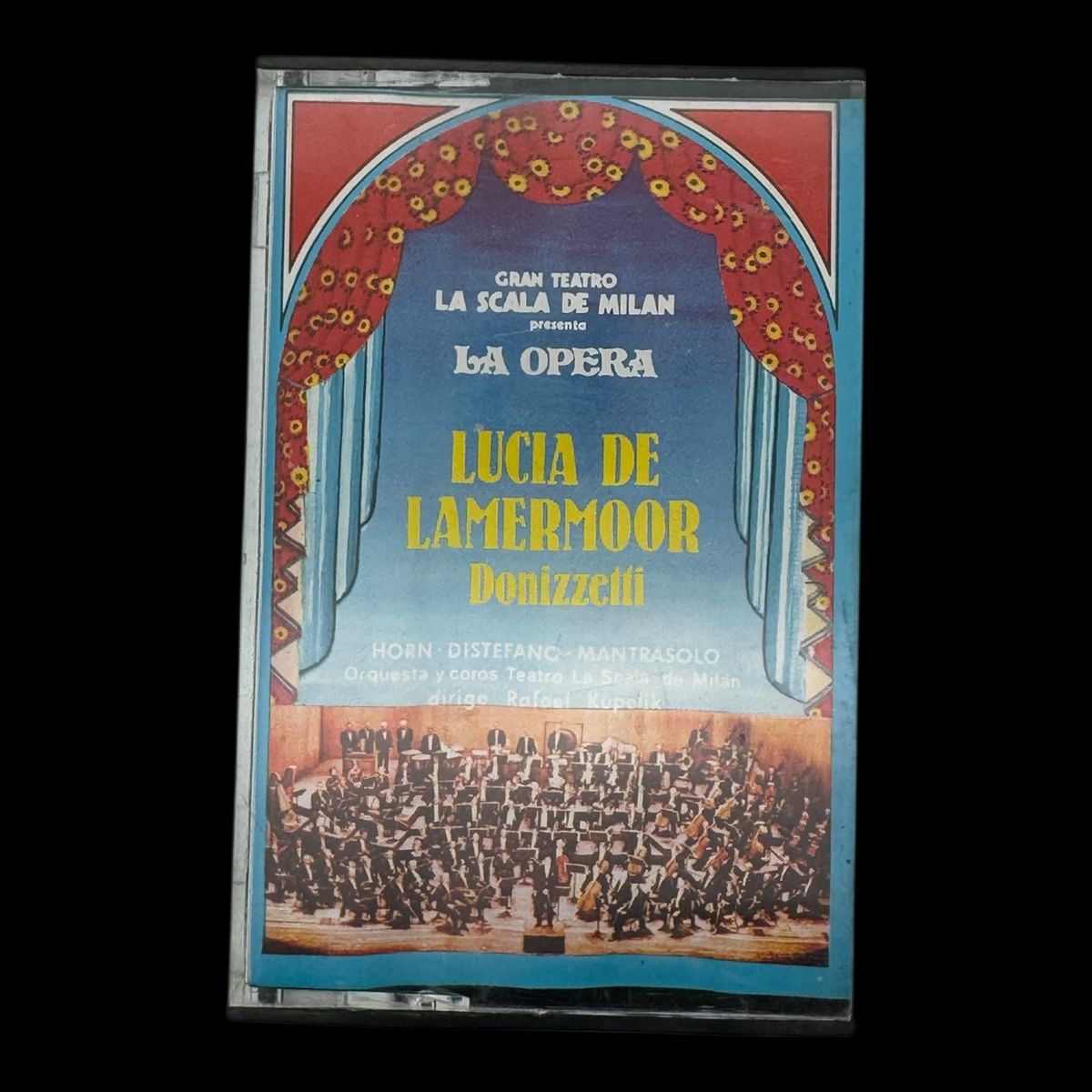 GENERICO - Cassette Opera Lucia de Lammermoor Gaetano Donizetti Nuevo