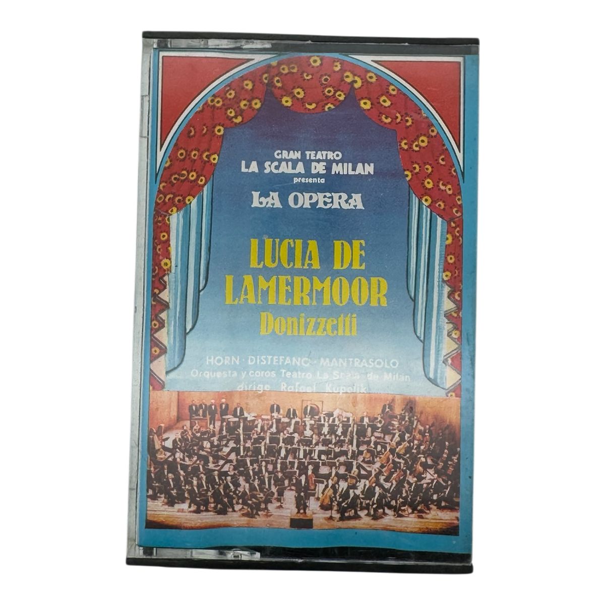 GENERICO - Cassette Opera Lucia de Lammermoor Gaetano Donizetti Nuevo