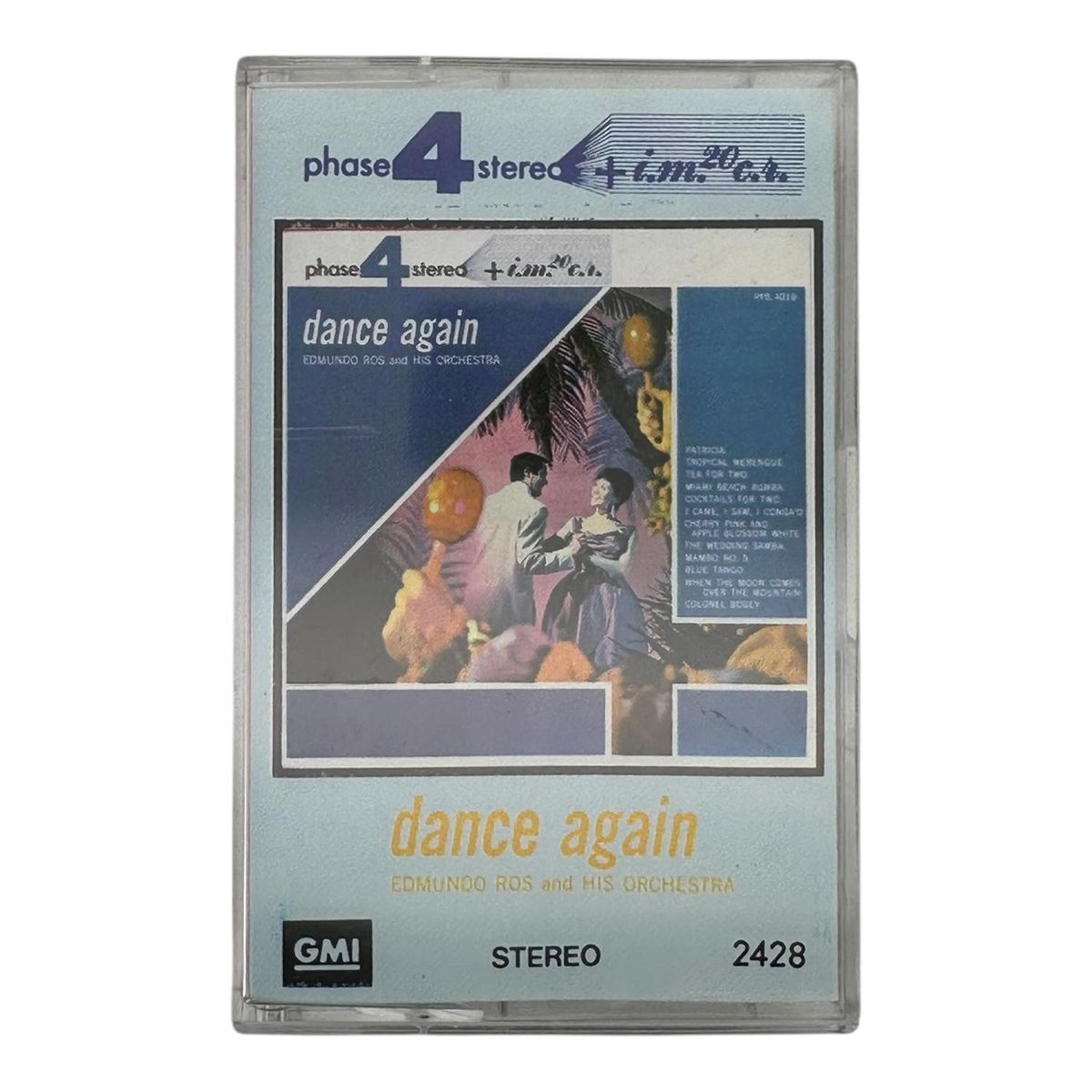 GENERICO - Cassette Edmundo Ros Dance Again Nuevo