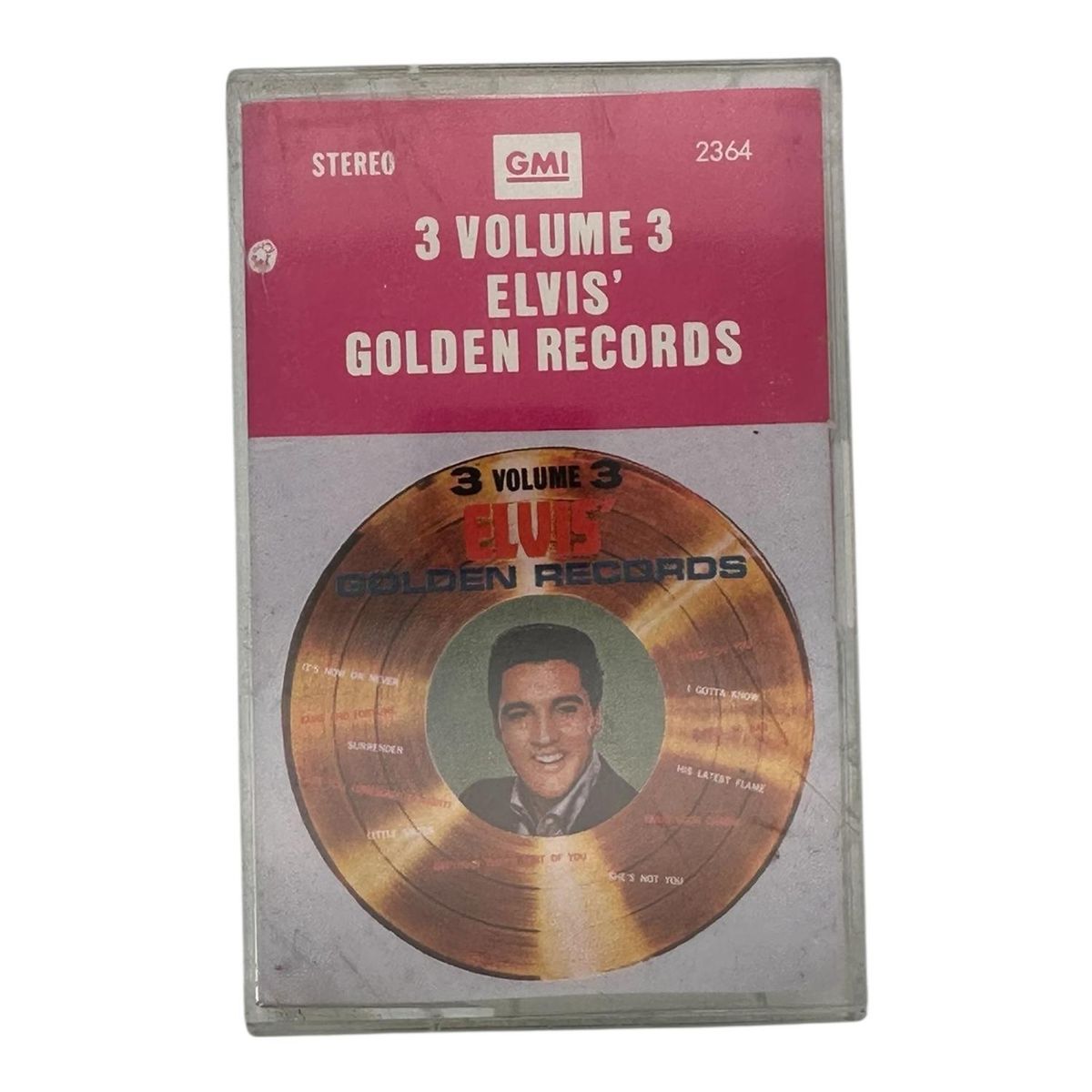 GENERICO - Cassette Elvis Presley Golden Records Vol 3 Nuevo
