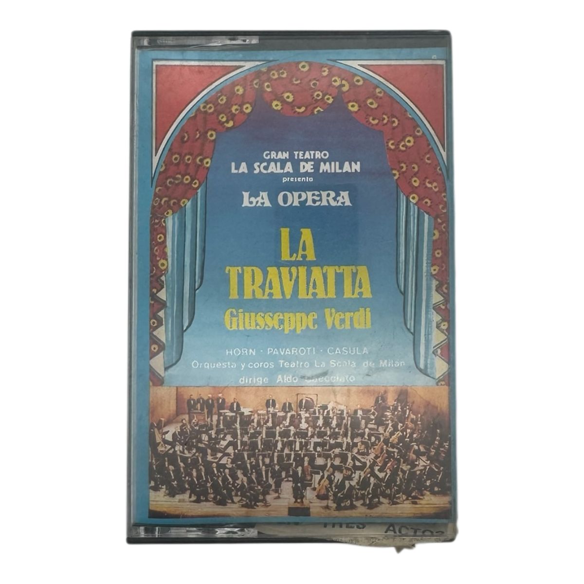 GENERICO - Cassette Opera La Traviata Giuseppe Verdi La Scala Nuevo