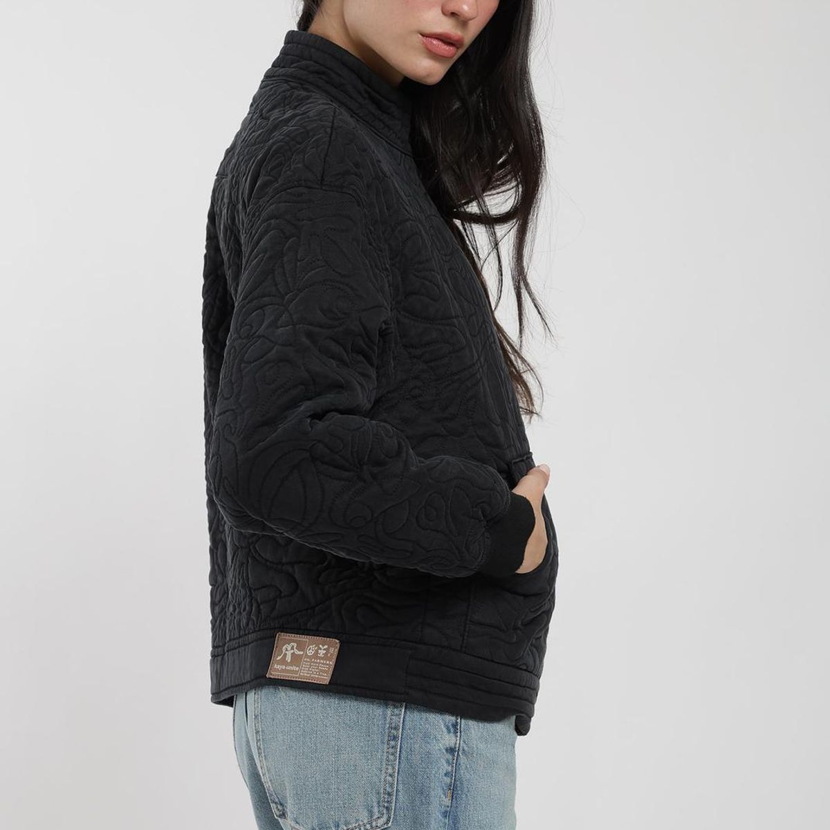 KAYA UNITE - Chaqueta Bomber Acolchada Tencel Mujer