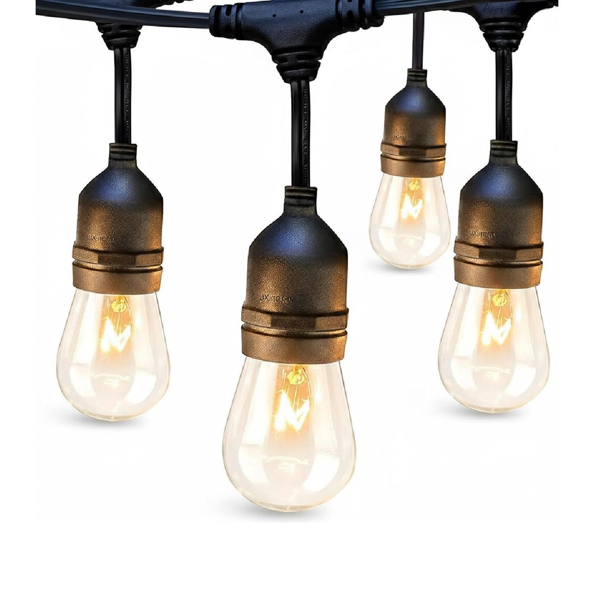 MAXWELL - Guirnalda Maxwell 10m Luces Exterior Terraza Impermeable