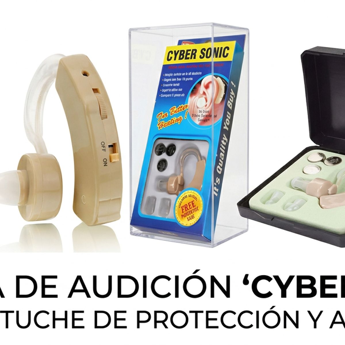 GENERICO - Amplificador de sonido para personas con dificultades auditivas