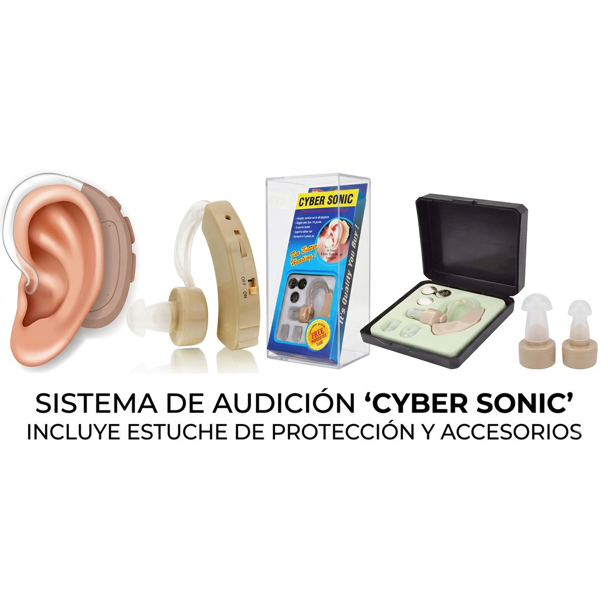 GENERICO - Amplificador de sonido para personas con dificultades auditivas