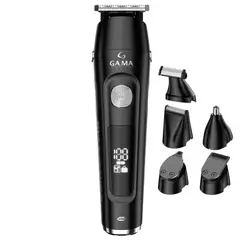 GAMA - Cortapelos Multistyler GCX 630 Black Titanium Set 15 Piezas