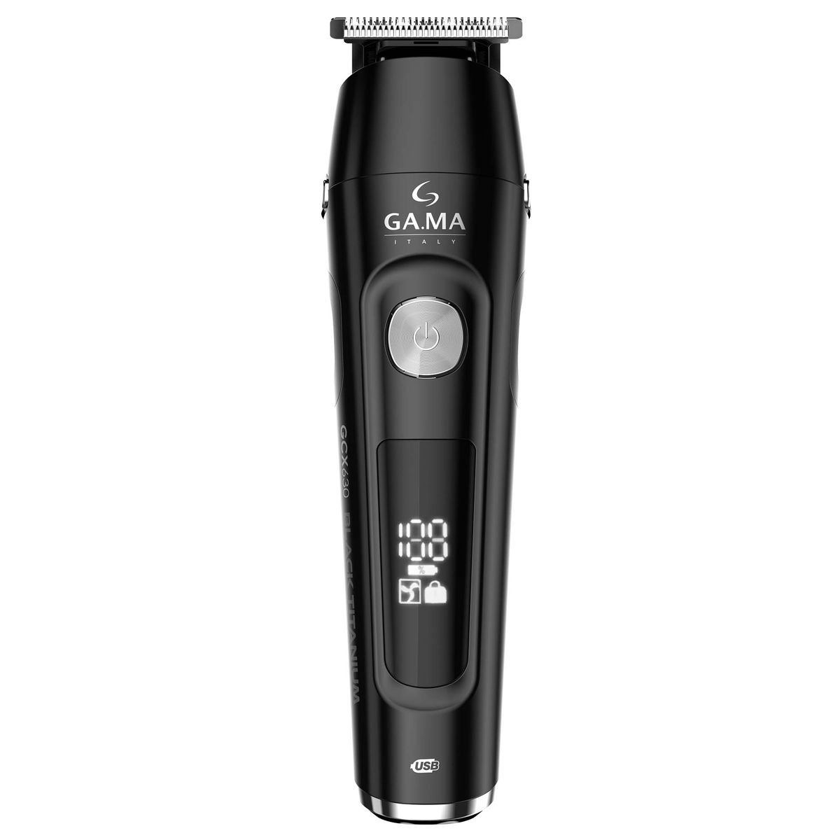 GAMA - Cortapelos Multistyler Gama GCX 630 Black Titanium Set 15 Piezas