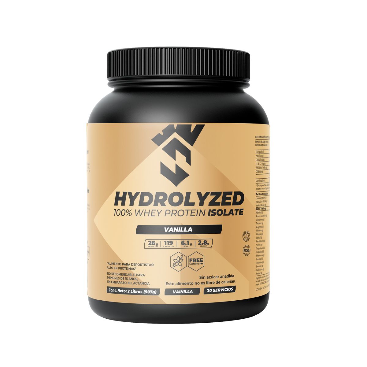 SNP NEW POWER - Protein Whey Hidrolizada Vainilla 907gr