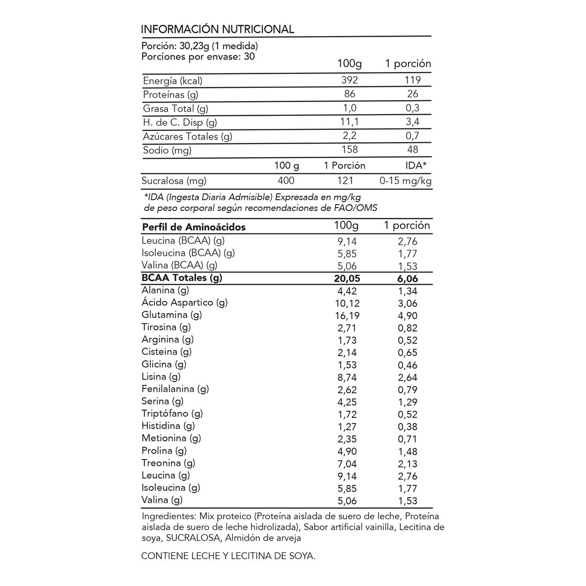 SNP NEW POWER - Protein Whey Hidrolizada Vainilla 907gr