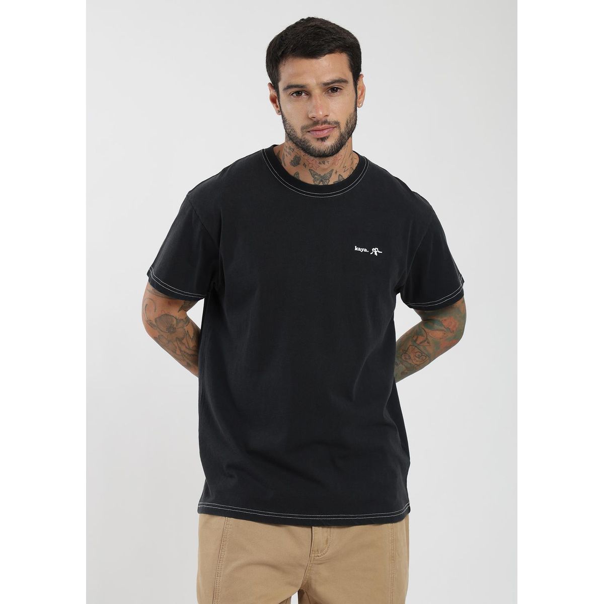 KAYA UNITE - Polera Clásica Daily Stitch Hombre