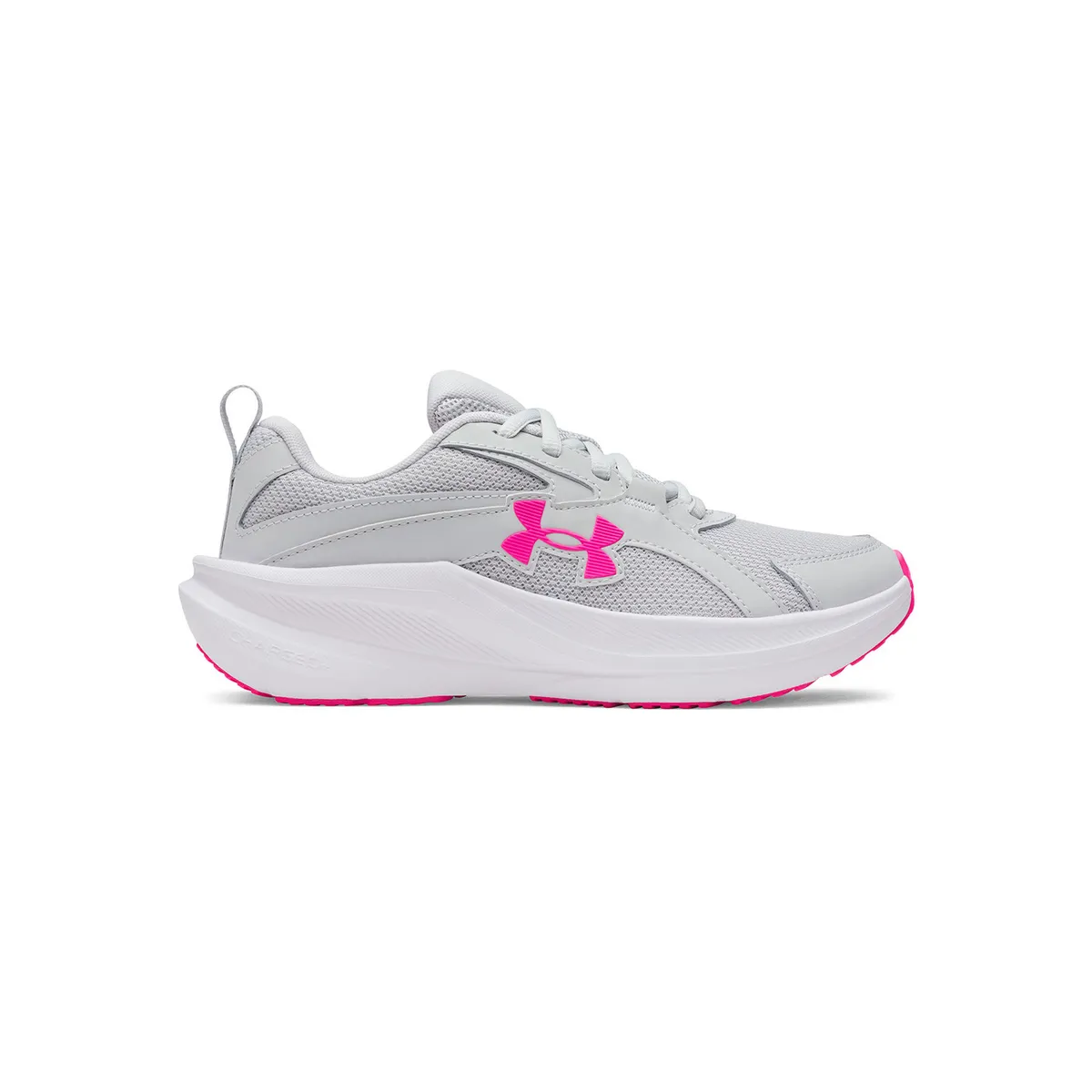 UNDER ARMOUR - Zapatilla UA Charged+ Assert 11 Gris Niña UNDER ARMOUR