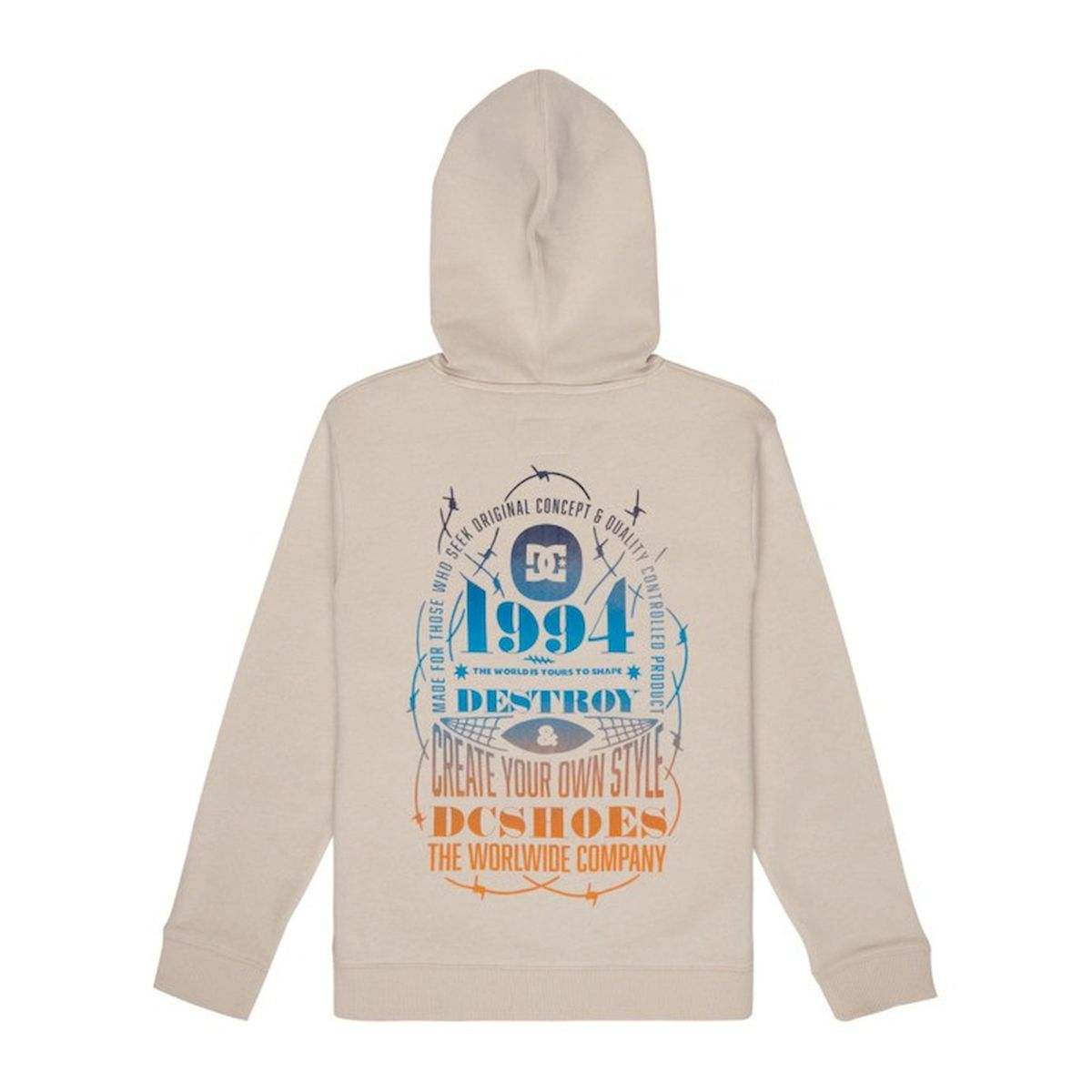 DC SHOES - Poleron Niño Shape Or Destroy Ph Beige DC
