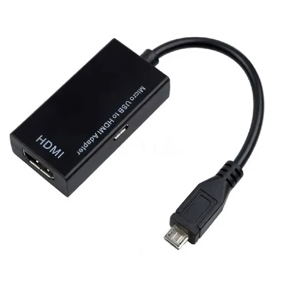 GENERICO - Cable mhl  adaptador micro usb hdmi a hdtv 1080p