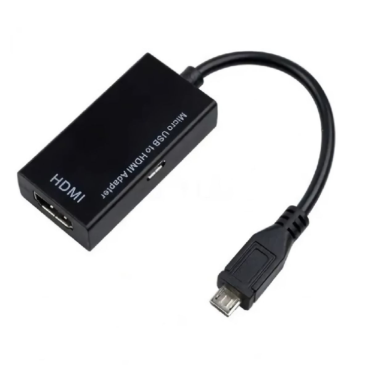 GENERICO - Cable mhl  adaptador micro usb hdmi a hdtv 1080p
