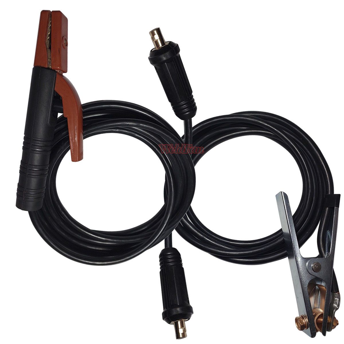 GENERICO - Porta Electrodo 5mts  Tierra De 3mts - Cable Flexible - Macho 35-50