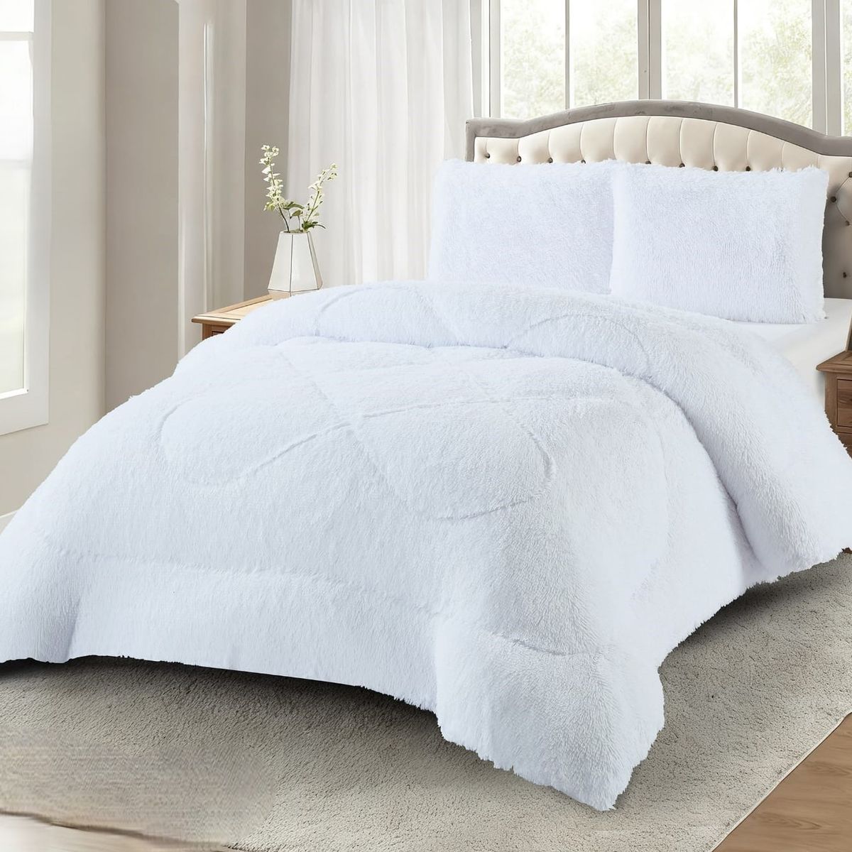 GENERICO - COBERTORES DE INVIERNO PELUDOS CON  CHIPORRO
