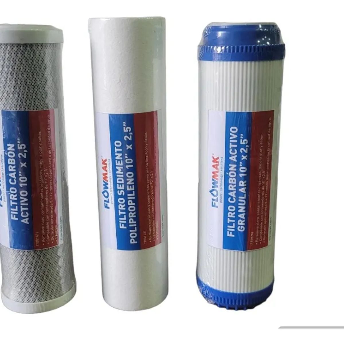 FLOWMAK - Sistema de Ósmosis Inversa 5 Etapas Purificador de Agua 75GPD Bajo Lavaplatos