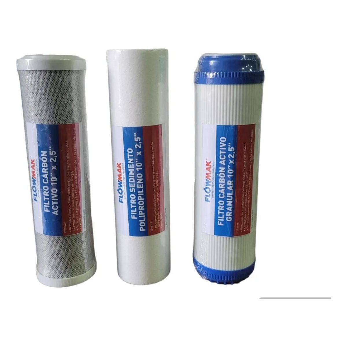 FLOWMAK - Sistema de Ósmosis Inversa 5 Etapas Purificador de Agua 75GPD Bajo Lavaplatos