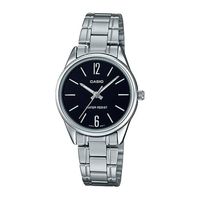 RELOJ LTP-V005D-1BUDF PLATEADO MUJER NEGRO