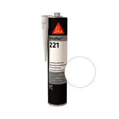 SIKA - Sikaflex 221 Sellador Poliuretano Profesional Blanco 300 Ml
