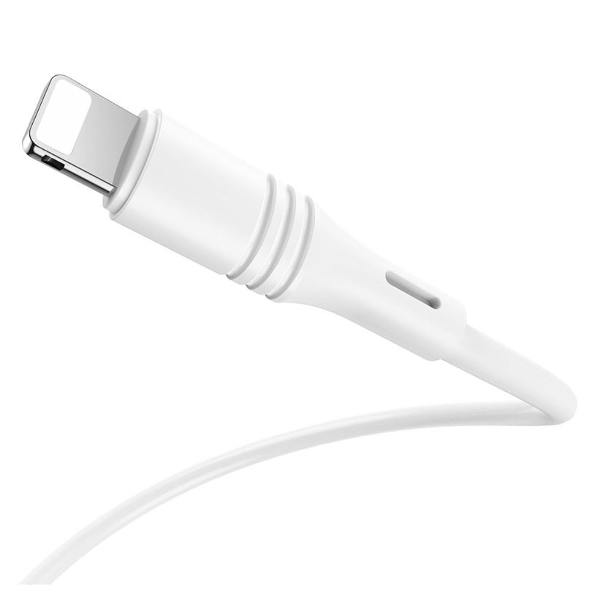 BOROFONE - Cable De Carga Rapida 2.4 A Usb Compatible Con Lightning 1m