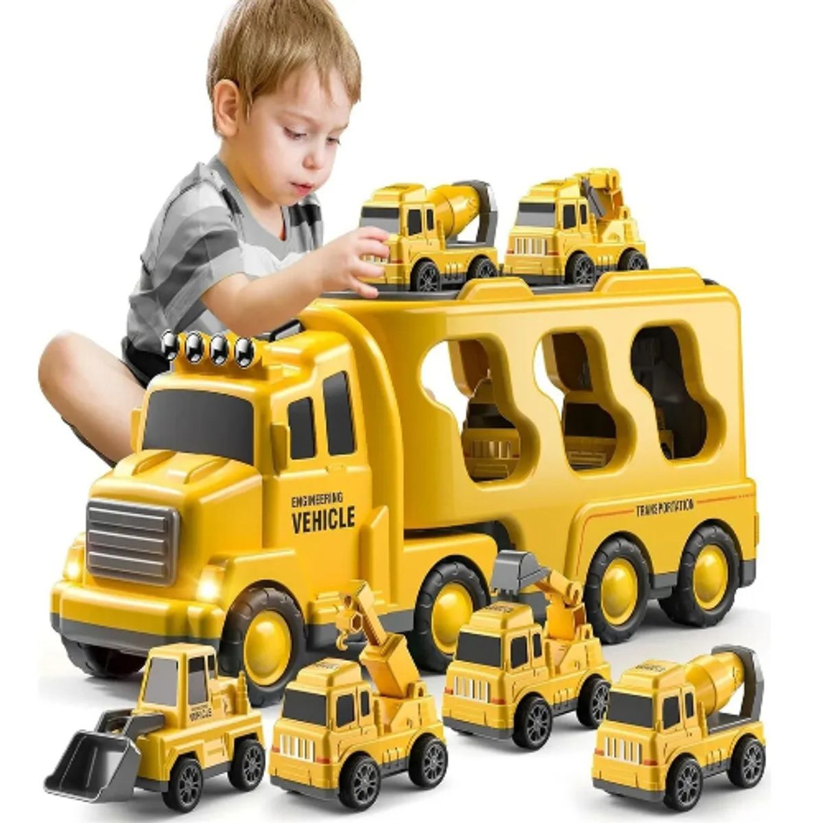 GENERICO - Camión De Construcción 5 En 1 Juguetes Regalo Para Niños