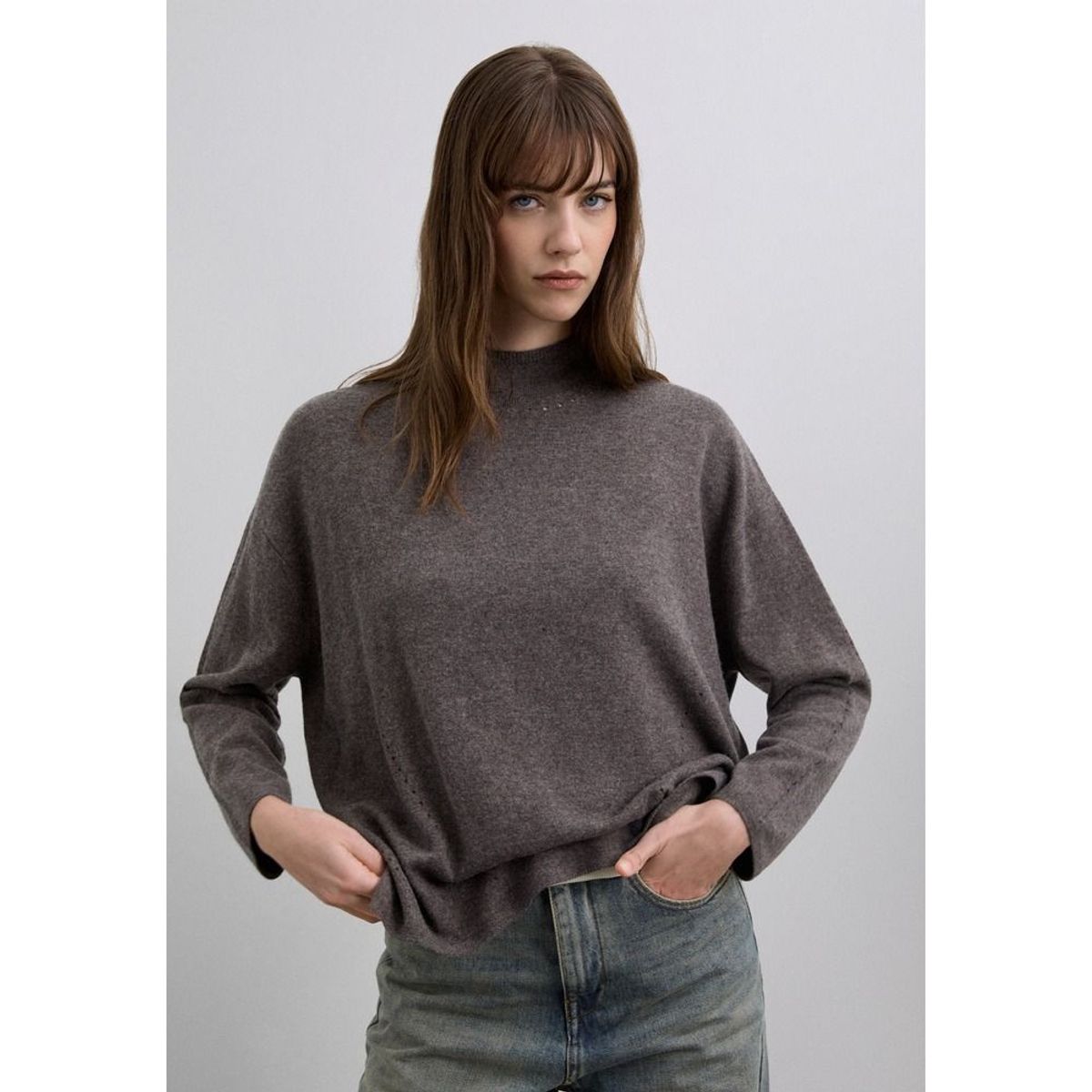 SCALPERS - Jersey Cuello Alto Mezcla Lana