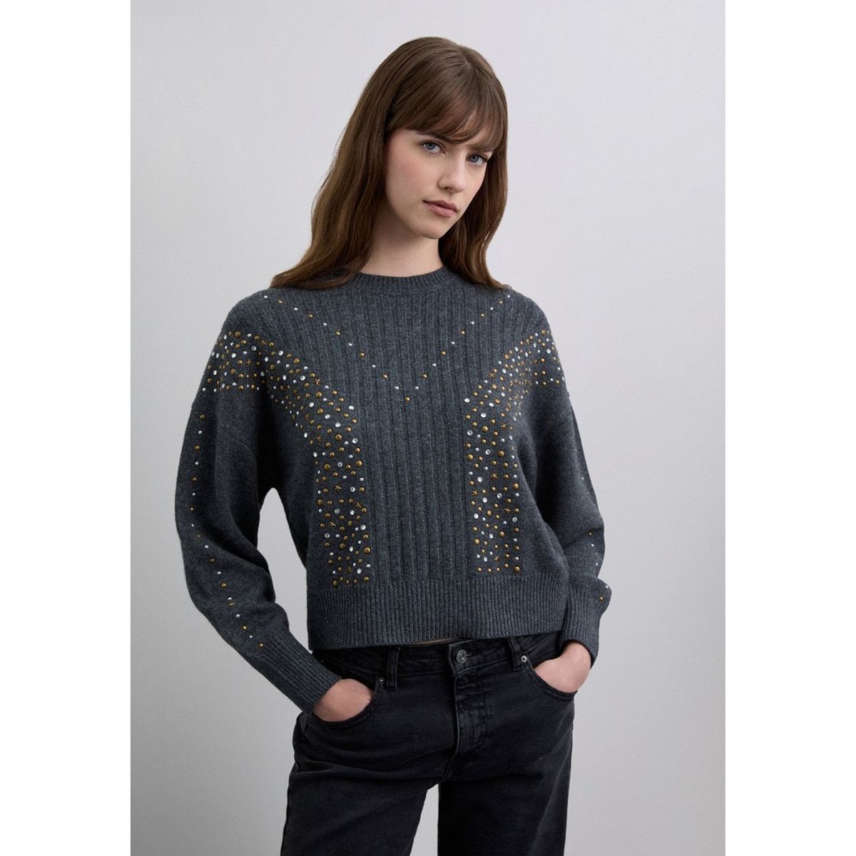 SCALPERS - Jersey Punto Canalé Tachuelas